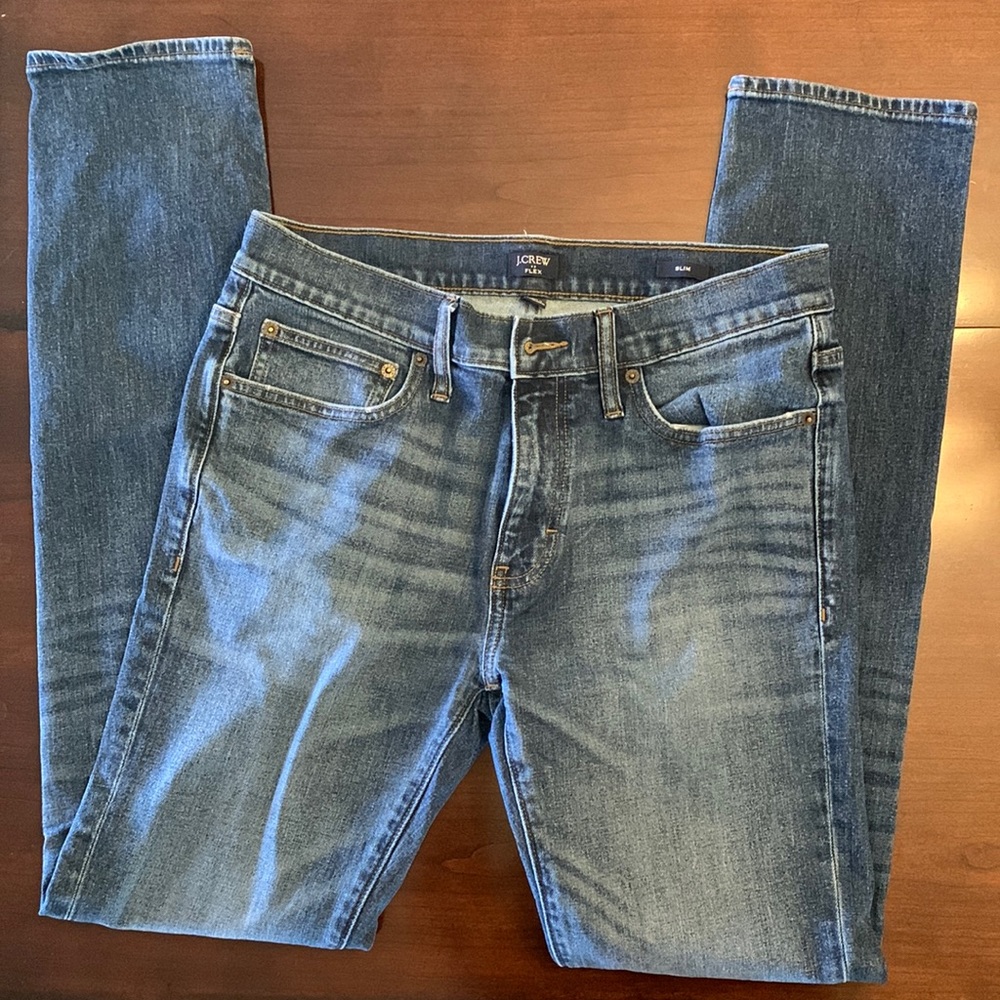 Men’s J.Crew Slim 32/34 dark wash jeans